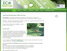 Tablet Screenshot of eco-tourism.pikes.fi